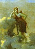 1658 Nicolas Poussin Paysage avec Diane et Orion Detail Deesse dans les nuages.jpg